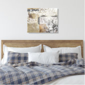 Toile Collage Fleur II (Insitu(Chambre))