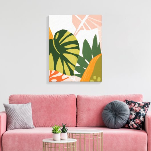 Toile Collage Jungle I (Insitu(Salon))