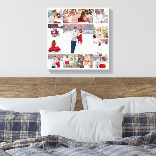 Toile Collage multiphoto tendance (Insitu(Chambre))