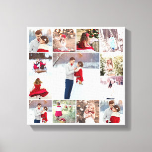 Toile Collage multiphoto tendance