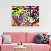 Toile Collage numérique des rêves subconscients par KEB (Insitu(Salon))