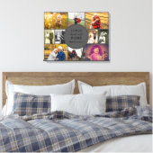 Toile Collage photo commémoratif Loved Beyond Words (Insitu(Chambre))