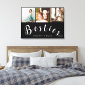 Toile Collage photo de Besties modernes - Tableaux perso (Insitu(Chambre))