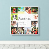 Toile Collage photo de définition de mère marâtre mère s (Insitu (Plancher de Bois))