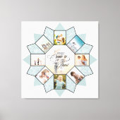 Toile Collage photo de souvenirs Sea Glass ID1016 (Recto)
