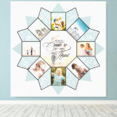 Toile Collage photo de souvenirs Sea Glass ID1016 (Insitu (Plancher de Bois))