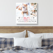 Toile Collage photo et texte personnalisé du modèle (Insitu(Chambre))