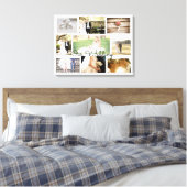 Toile Collage photo Mariage personnalisé Mur Art Blanc (Insitu(Chambre))