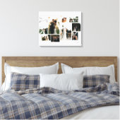 Toile Collage photo mariage simple et moderne (Insitu(Chambre))