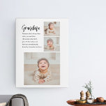 Toile Collage Photo & Meilleure grand-mère Jamais Meille<br><div class="desc">"Collage Photo & Best Grandma Ever" est un cadeau magnifique et réfléchi que toute grand-mère aimerait recevoir. Ce cadeau unique combine un collage photo personnalisé avec le message chaleureux "Meilleure grand-mère jamais" pour créer un souvenir significatif et personnalisé. Le collage photo peut être customisé avec votre choix de photos, et...</div>