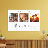 Toile Collage photo moderne C'est nous (Insitu(Salon))