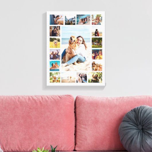 Toile Collage photo moderne simple 17 (Insitu(Salon))