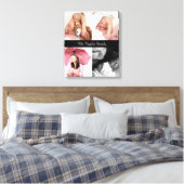 Toile Collage photo personnalisé (Insitu(Chambre))