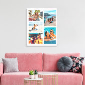 Toile Collage photo simple 5 (Insitu(Salon))
