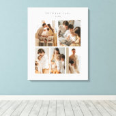 Toile Collage Photo Simple Élégant Moderne (Insitu (Plancher de Bois))