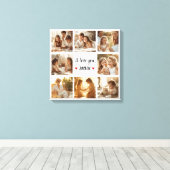 Toile Collage photo simple et chic Canvas pour maman Cad (Insitu (Plancher de Bois))