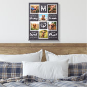 Toile Collage photo unique Pet Memorial (Insitu(Chambre))