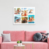 Toile Collage simple de 6 photos (Insitu(Salon))