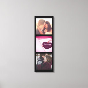 Toile Collage vertical de photo