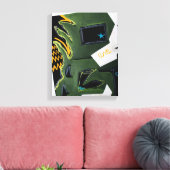 Toile Collages Bruyants Livre d'artiste Odd Noël C (Insitu(Salon))