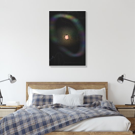 Toile Collapsing Supernova, Expanding Shell Canvas Print (Insitu(Chambre))