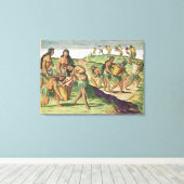 Toile Collecte de nourriture pour le magasin communautai (Insitu (Plancher de Bois))