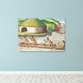 Toile Collecte des cultures pour le magasin communautair (Insitu (Plancher de Bois))