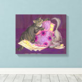 Toile Collection Cake Cats (Insitu (Plancher de Bois))
