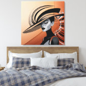 TOILE COLLECTION CHIC POSH #1 (BROWN) (Insitu(Chambre))