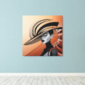 TOILE COLLECTION CHIC POSH #1 (BROWN) (Insitu (Plancher de Bois))