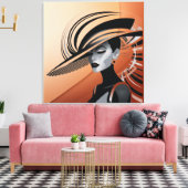 TOILE COLLECTION CHIC POSH #1 (BROWN) (Insitu(Salon))