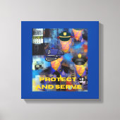 Toile Collection d'appréciation de la police (Recto)