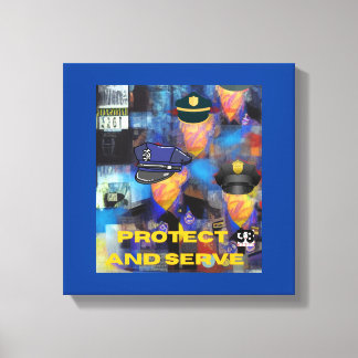 Toile Collection d'appréciation de la police