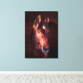 Toile collection de chevaux. Trakehner (Insitu (Plancher de Bois))