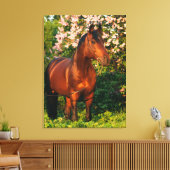 Toile collection de chevaux. Trakehner. printemps (Insitu(Salon))