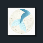 Toile Collection de sirènes peintes<br><div class="desc">Une sirène, leur queue ! Un morceau cool de pop art mettant en vedette cette caractéristique mythique de l'imaginaire sur un arrière - plan simple. Une riche queue de sirène bleue, conçue par June Erica Vess. Quelque chose pour apporter la magie de l'océan à la vie dans votre maison avec...</div>