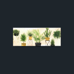 Toile Collection d'oasis intérieure<br><div class="desc">Profitez de cette nouvelle collection de plantes maison créatifs sur un produit ou une pièce d'art murale pour améliorer et ajouter au monde autour de vous. Artiste : Grace Popp</div>