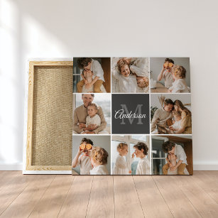 Toile Collection Famille Moderne Photo & cadeau personna