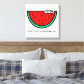 Toile Collection Palestine 'This is not a Watermelon' (Insitu(Chambre))