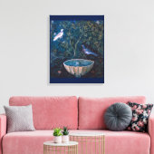TOILE COLLECTION POMPEII / CHÈQUES DANS LE JARDIN (Insitu(Salon))