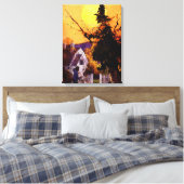 TOILE COLLECTION "PURE IMAGINATION" VINTAGE LEAFY WITTER (Insitu(Chambre))