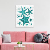 Toile Collection Starfish verte (Insitu(Salon))
