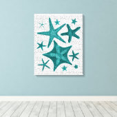 Toile Collection Starfish verte (Insitu (Plancher de Bois))
