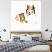 Toile Colley à poil long et grossier (Insitu(Chambre))