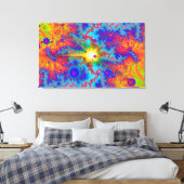 Toile Colliant Dweeb Ballz psychédélique (Insitu(Chambre))