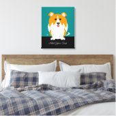 Toile Collie Dog (Insitu(Chambre))
