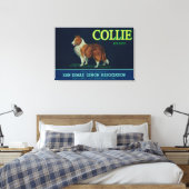 Toile Collie Lemon LabelSan Dimas, CA (Insitu(Chambre))