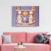 Toile Collier de soleil levant, du tombeau de (Insitu(Salon))