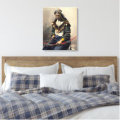 Toile Collier Oglala en chef Lakota (Insitu(Chambre))