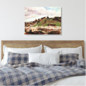 Toile Colline de Montmartre avec carrière par Vincent va (Insitu(Chambre))
